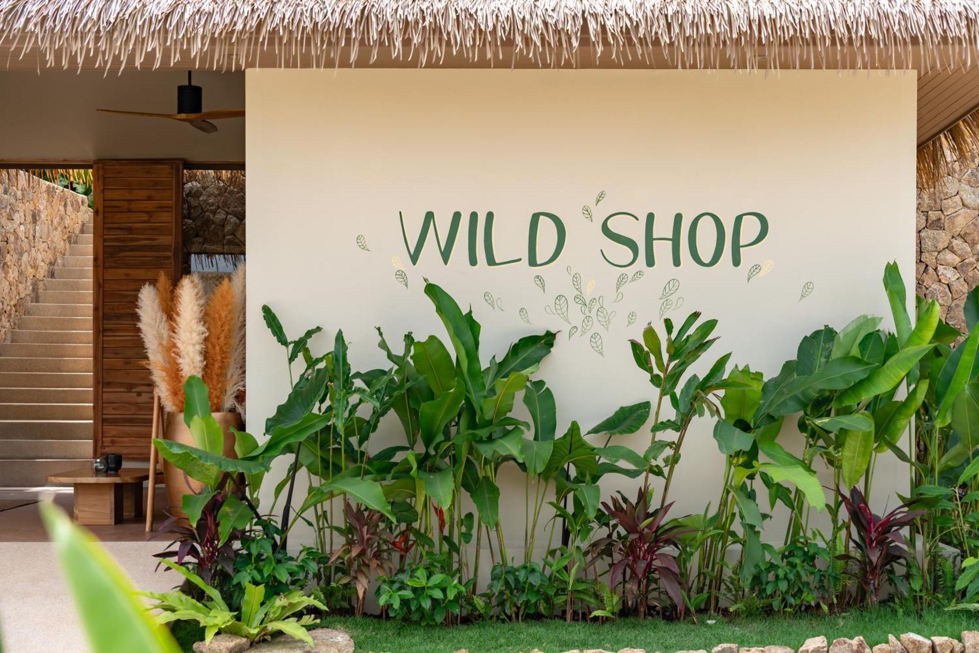 Wild Cottages Elephant Sanctuary Resort Amphoe Koksamui Exteriör bild